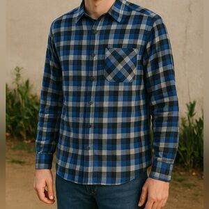 Mountain Hardwear Sturdy Flannel Shirt Men’s Size Medium